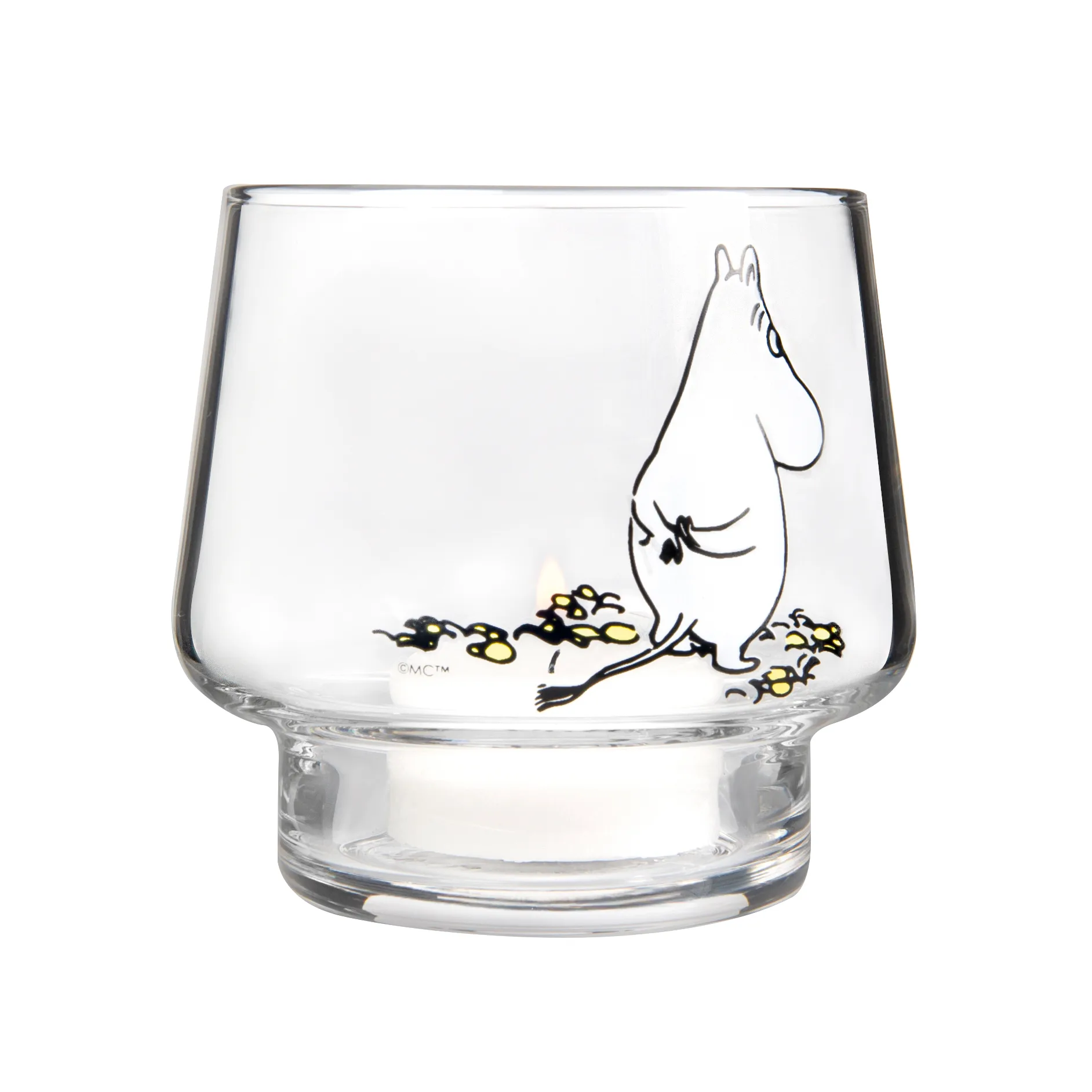 The wait 캔들홀더, clear-white Muurla | 뮬라