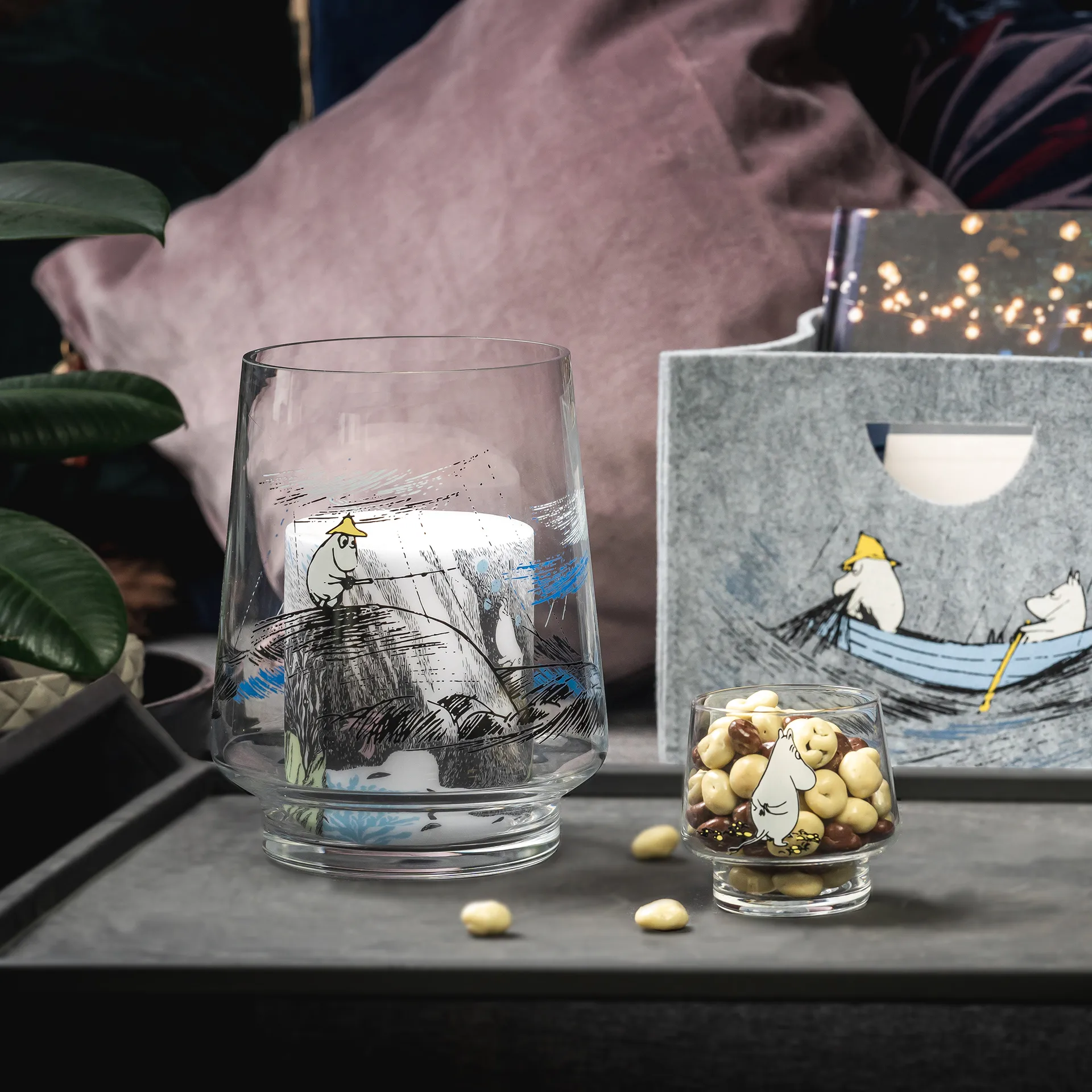 The wait 캔들홀더, clear-white Muurla | 뮬라