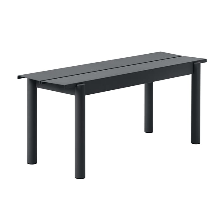 리니어 스틸 벤치 110 cm - Black - Muuto | 무토