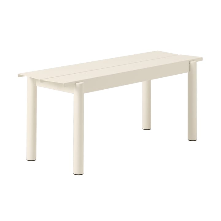 리니어 스틸 벤치 110 cm - White - Muuto | 무토
