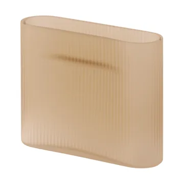 리지 화병 프로스트 글라스 16.5 cm - Light orange - Muuto | 무토