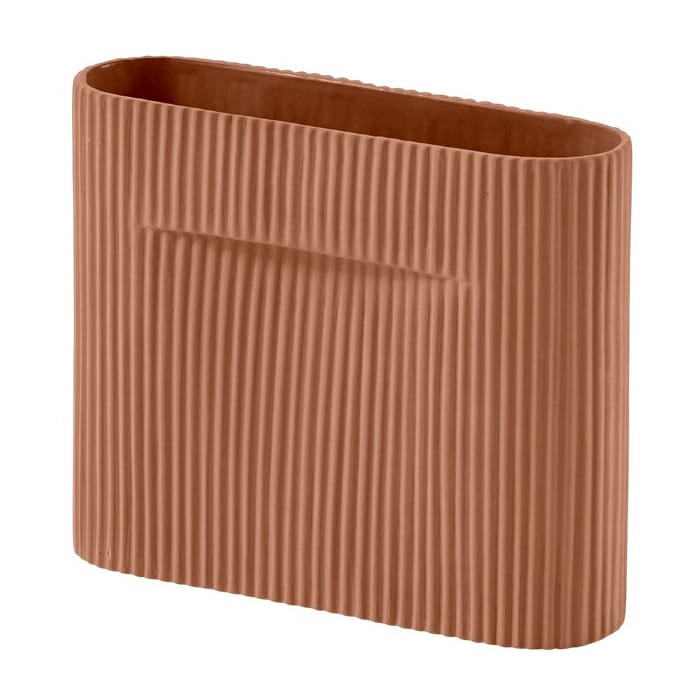 릿지 화병 16.5 cm - Terracotta - Muuto | 무토