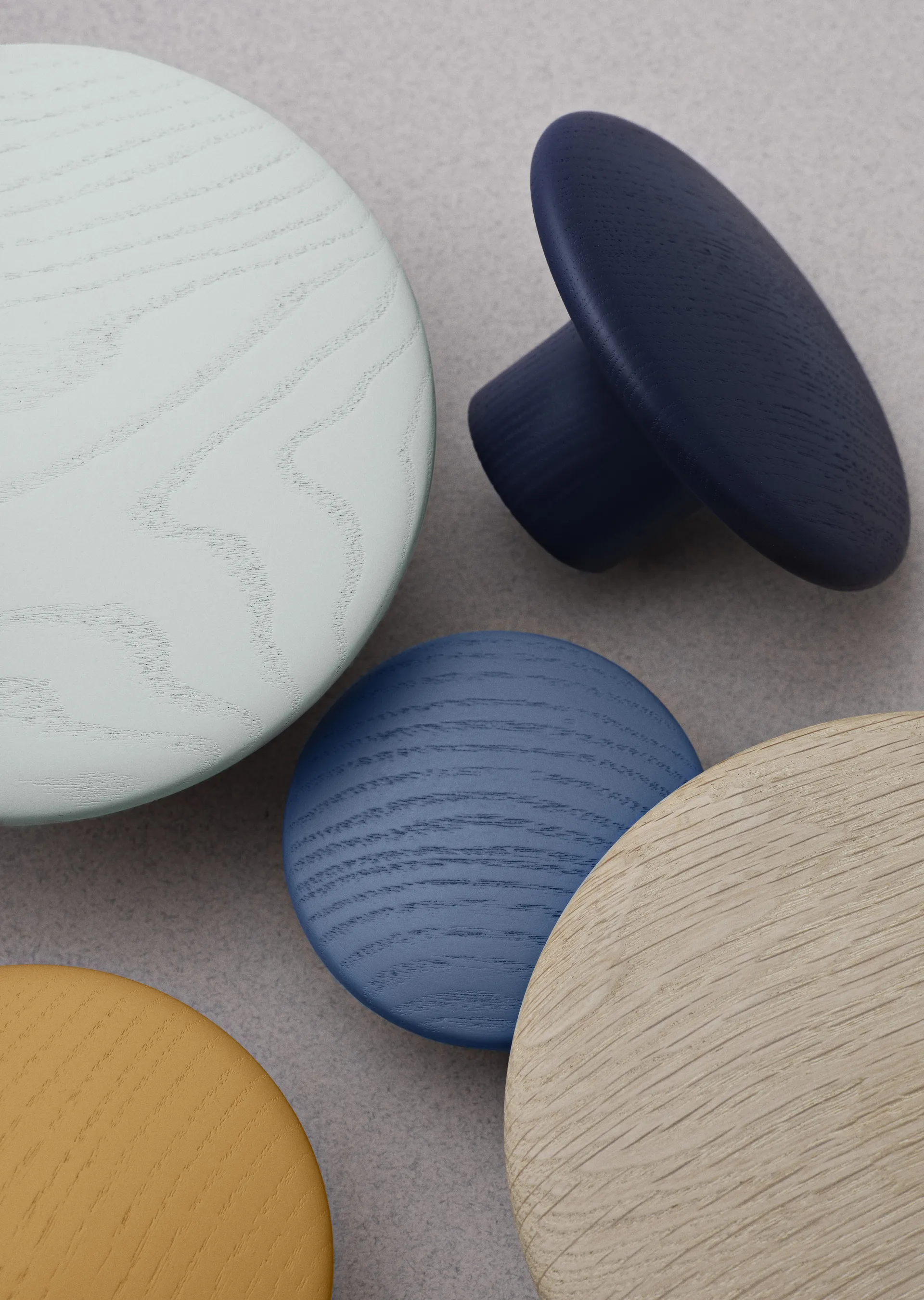 닷츠 우드 후크 번트 오렌지, Ø17 cm Muuto | 무토