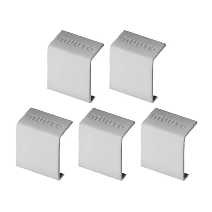 스택드 2.0 클립, 5개 세트 - light grey - Muuto | 무토