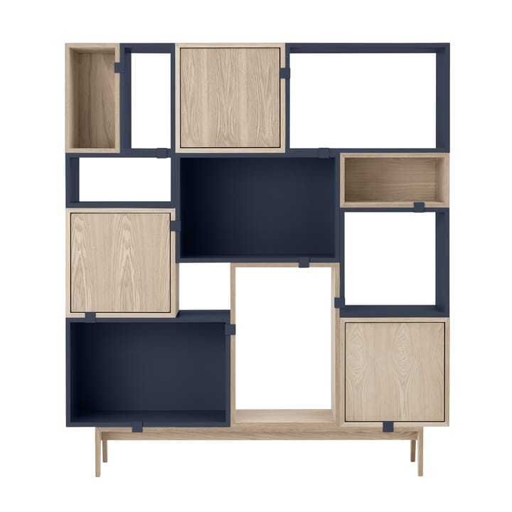 스택드 2.0 클립, 5개 세트, midnight blue Muuto | 무토