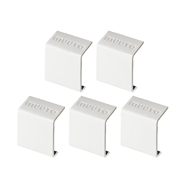 스택��드 2.0 클립, 5개 세트 - white - Muuto | 무토