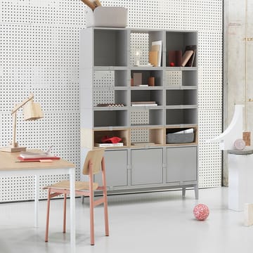 스택드 2.0 선반 시스템 (벽 있음), 스몰 - light grey - Muuto | 무토