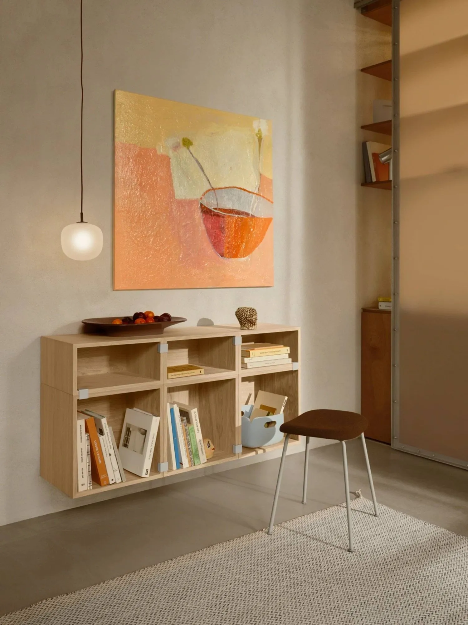 스택드 2.0 선반 시스템 (벽 없음), 미듐, oak Muuto | 무토