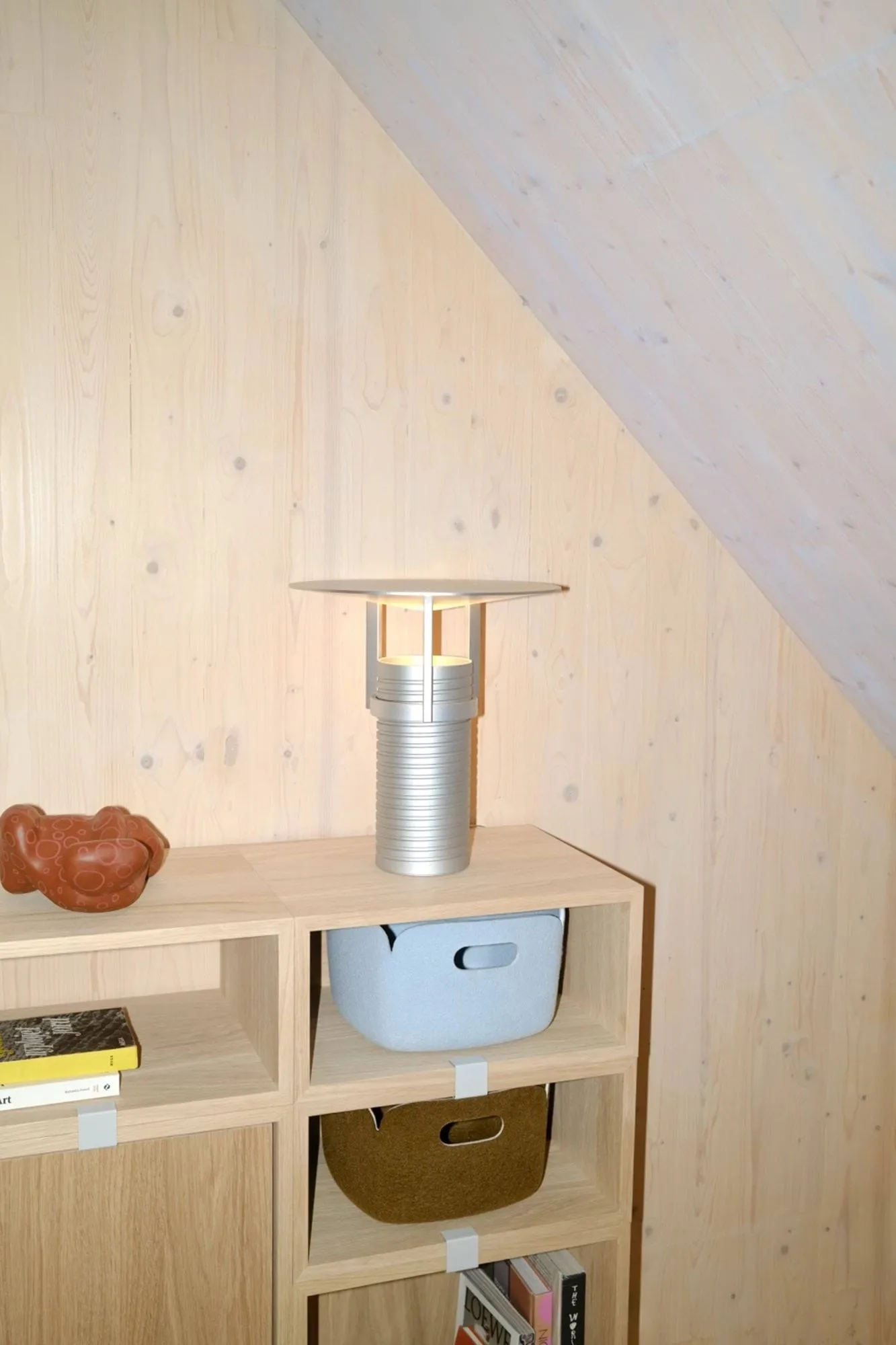 스택드 2.0 선반 시스템 (벽 있음), 라지, oak Muuto | 무토