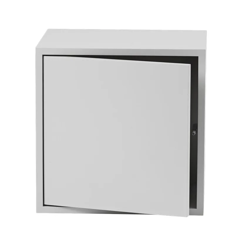 스택드 2.0 선반 시스템 with door, medium, light grey Muuto | 무토