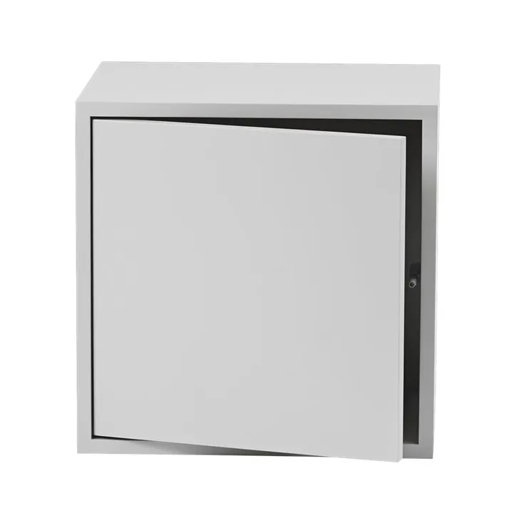스택드 2.0 선반 시스템 with door, medium - light grey - Muuto | 무토