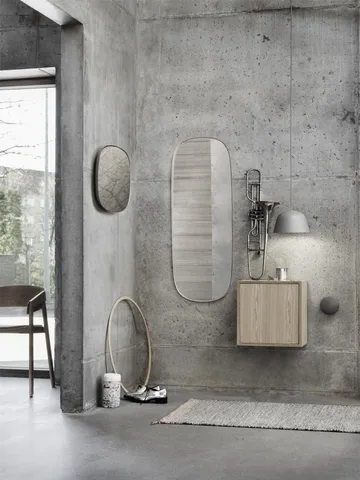 스택드 2.0 선반 시스템 with door, medium - Oak - Muuto | 무토