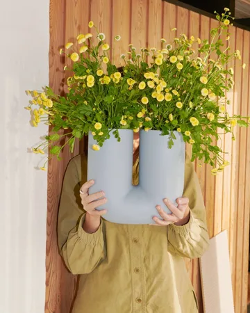 킨크 화병 26 cm - Light-blue - Muuto | 무토