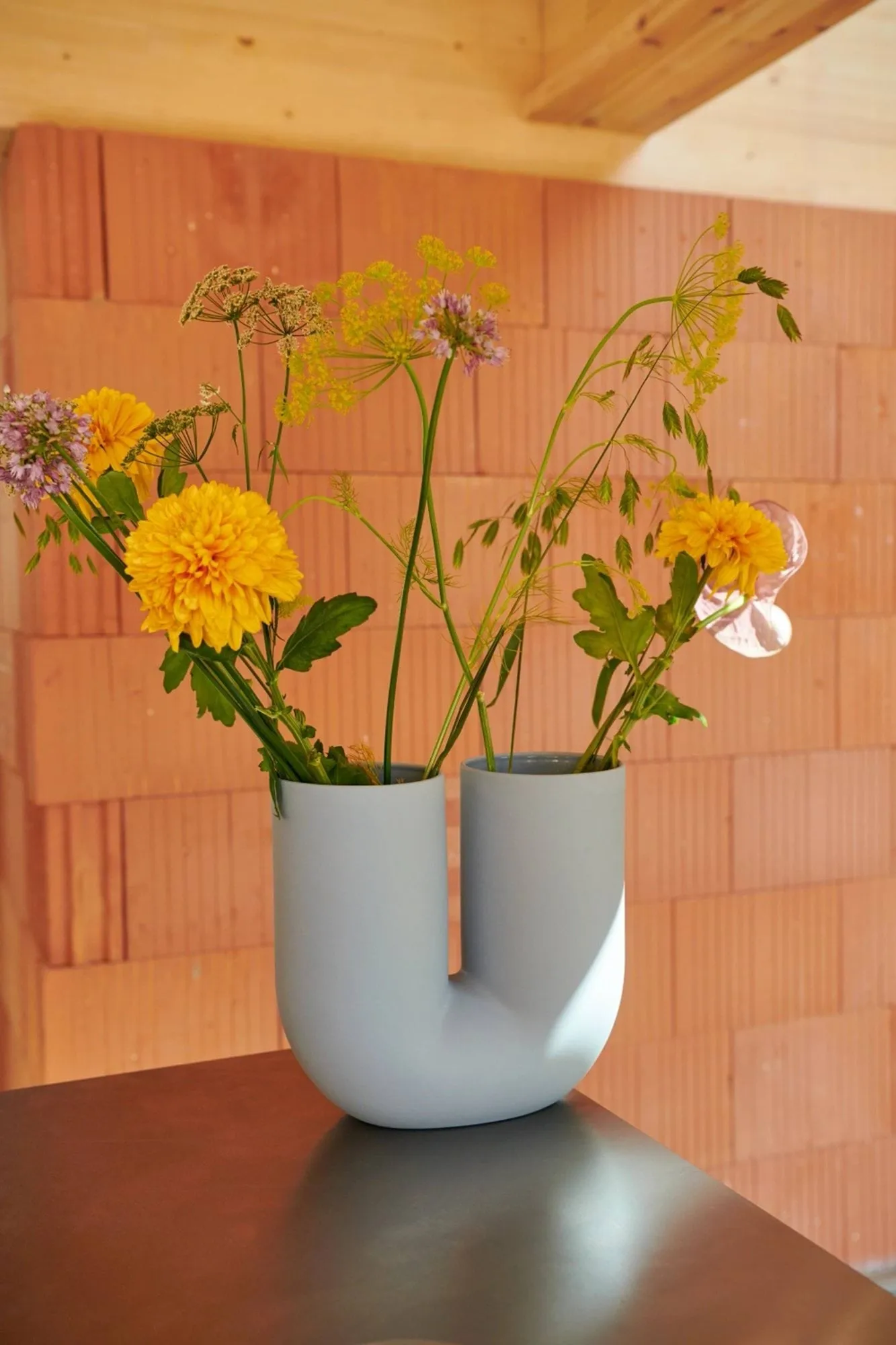 킨크 화병 26 cm, Light-blue Muuto | 무토