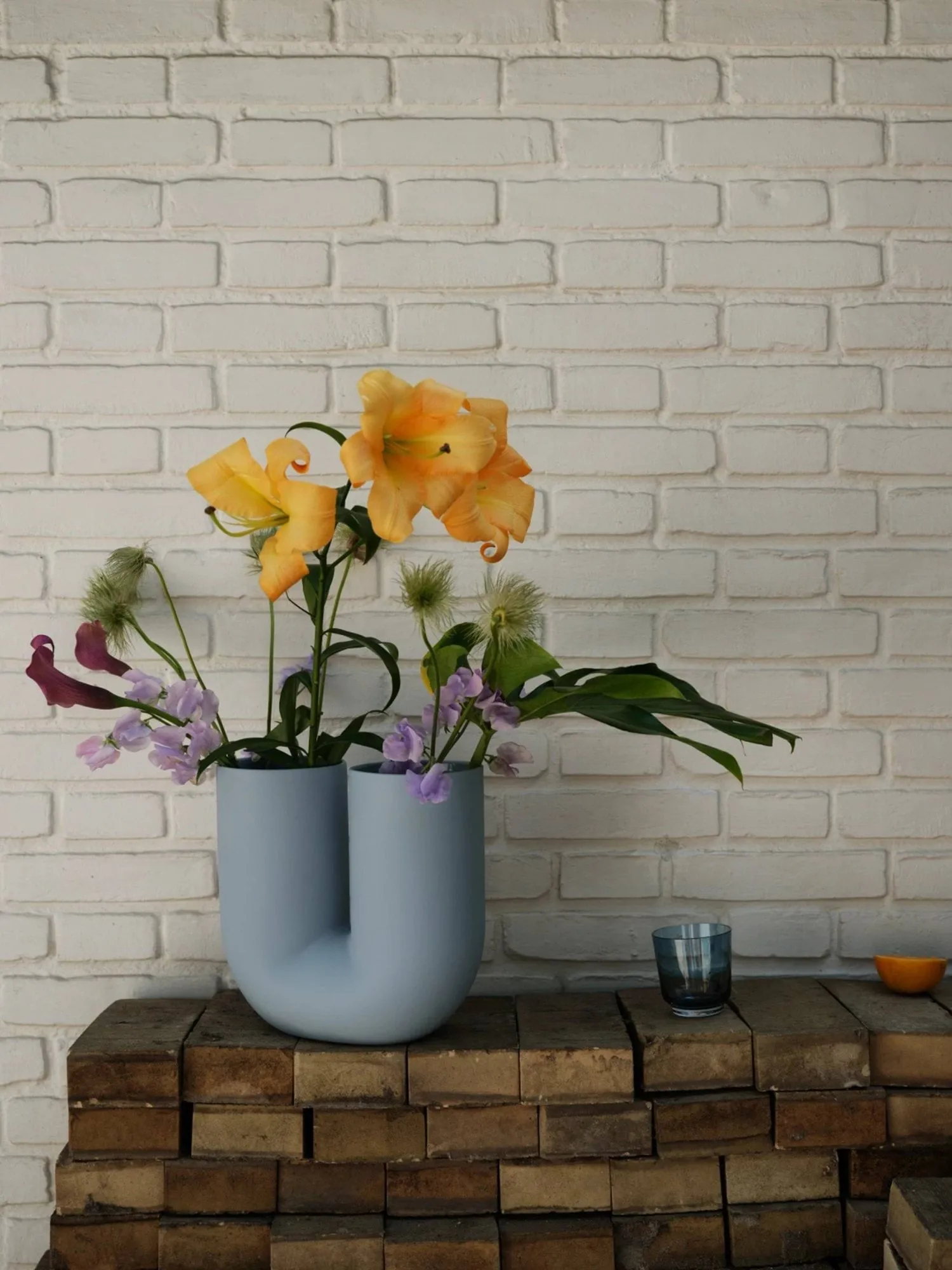 킨크 화병 26 cm, Light-blue Muuto | 무토