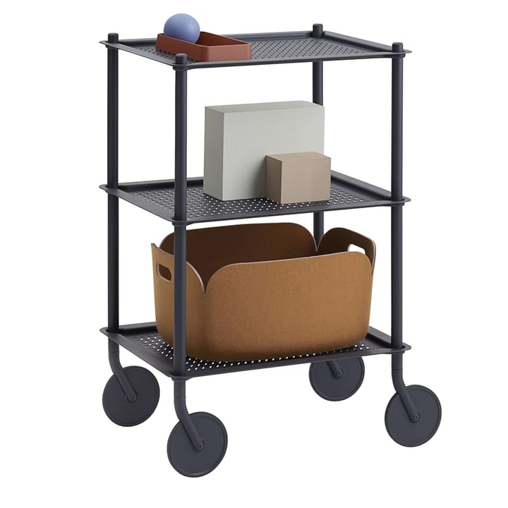 플로우 트롤리 3-layer 90 cm, Blue-grey Muuto | 무토