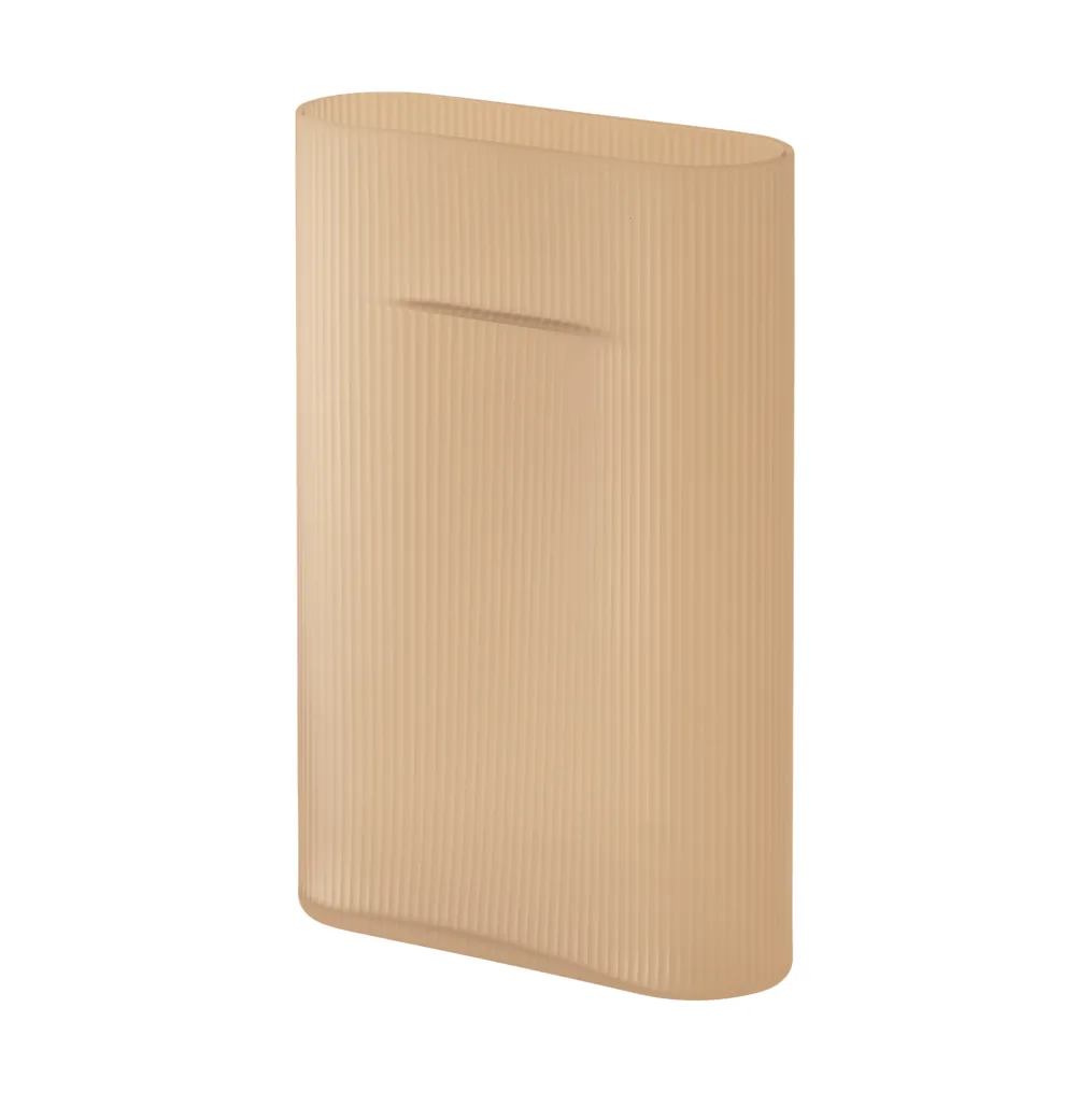 리지 화병 프로스트 글라스 35 cm, Light orange Muuto | 무토