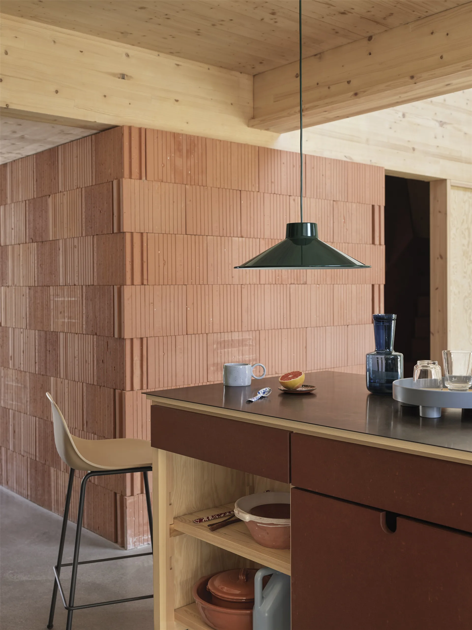 탑 천장 조명 Ø36 cm, Dark green Muuto | 무토