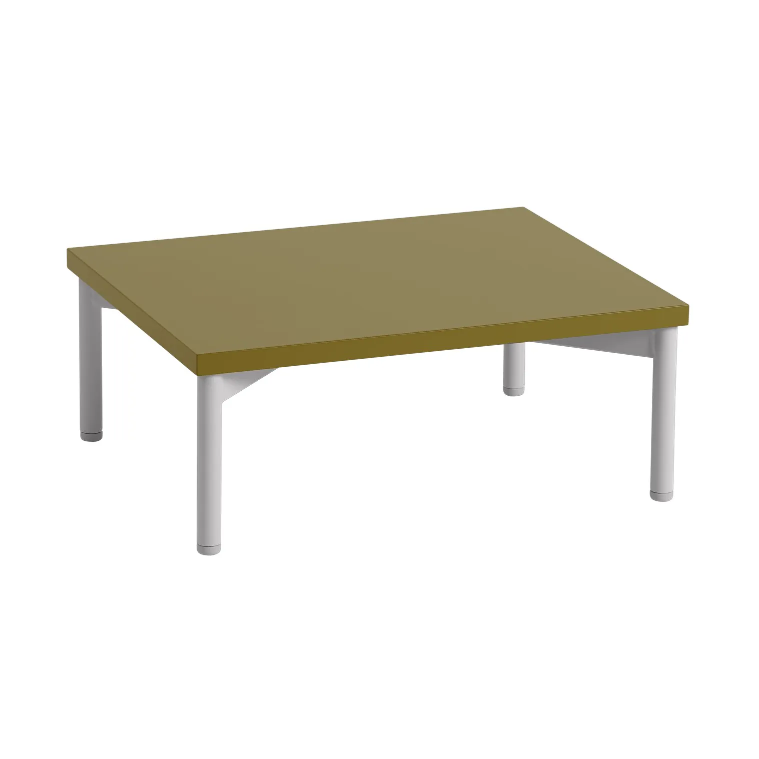 스택드 선반 시스템 포디움 튜브 베이스 43.5x35 cm, Brown green-grey Muuto | 무토