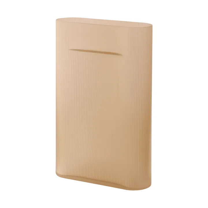 리지 화병 프로스트 글라스 48.5 cm - Light orange - Muuto | 무토