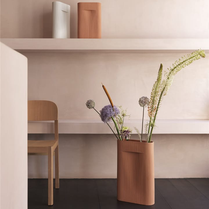 릿지 화병 48.5 cm, Terracotta Muuto | 무토