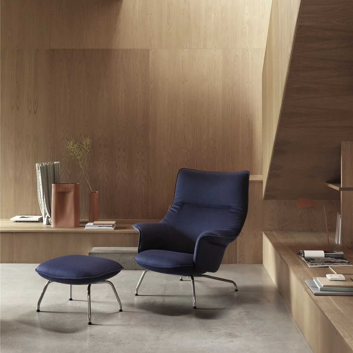 릿지 화병 48.5 cm, Terracotta Muuto | 무토