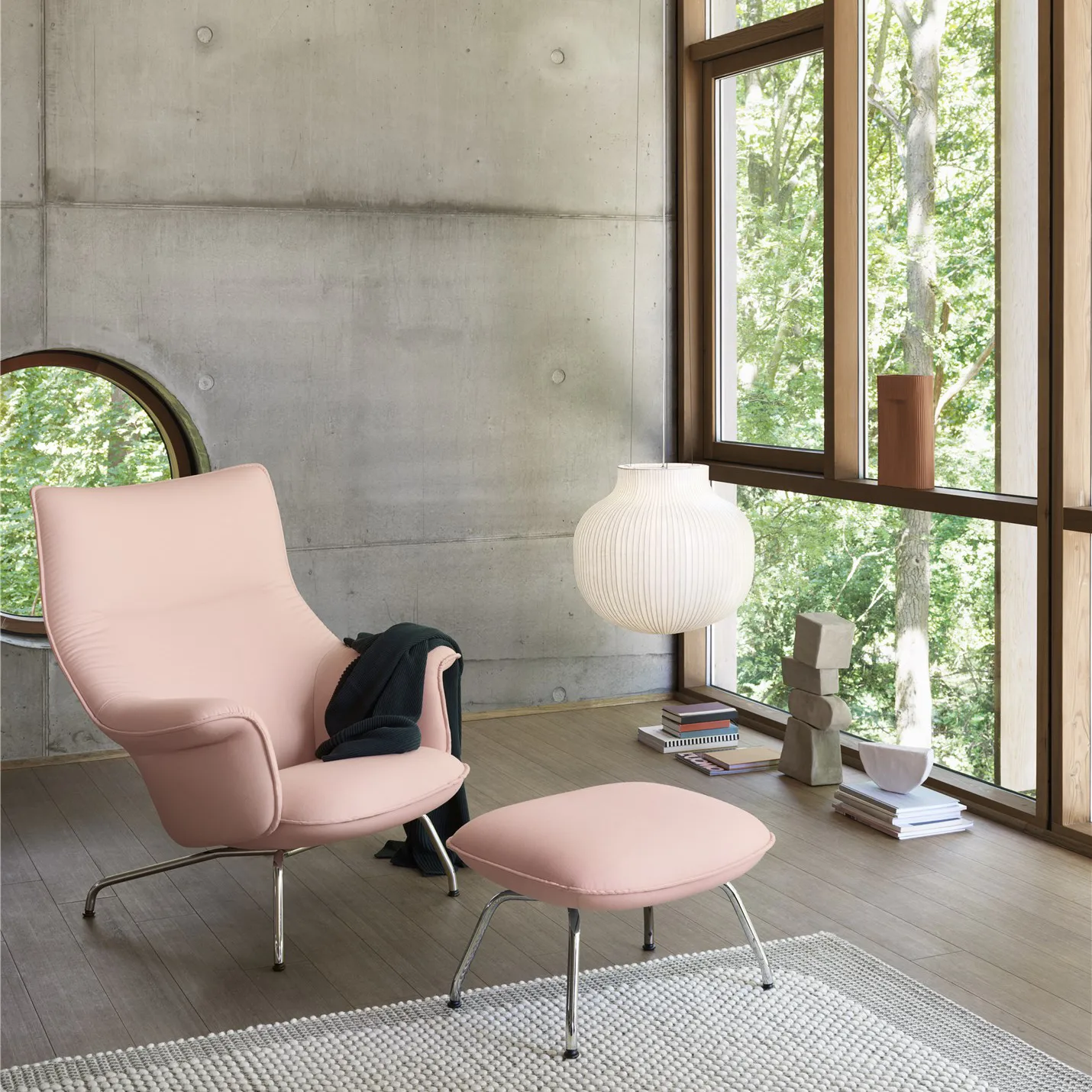 릿지 화병 48.5 cm, Terracotta Muuto | 무토