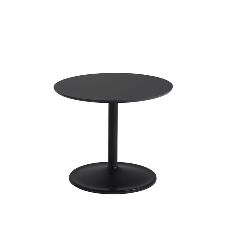 소프트 사이드 테이블 Ø48cm - Black nanolaminate H: 40 cm - Muuto | 무토