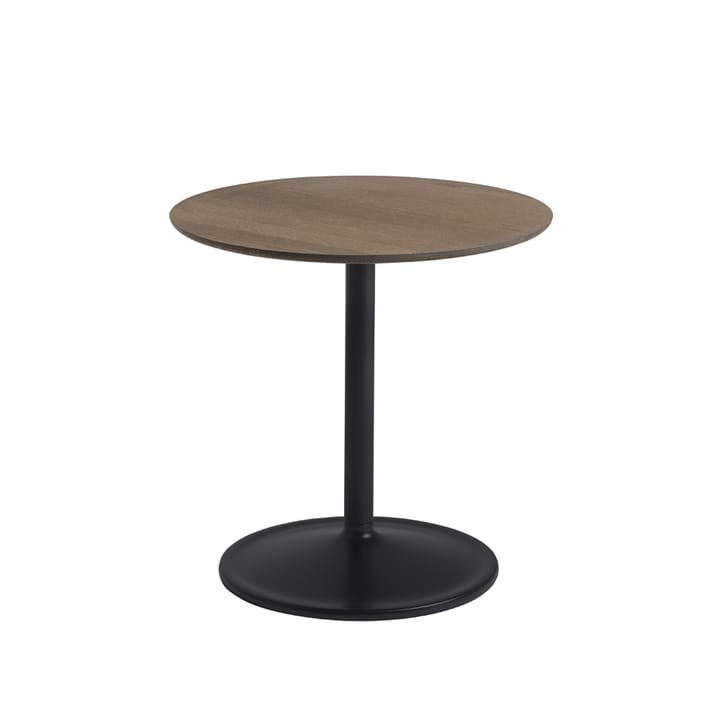 소프트 사이드 테이블 Ø48cm - Smoked oak-Black H: 48 cm - Muuto | 무토