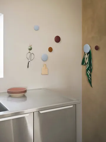 더 닷츠 후크 5개 세트 - black stained ash - Muuto | 무토