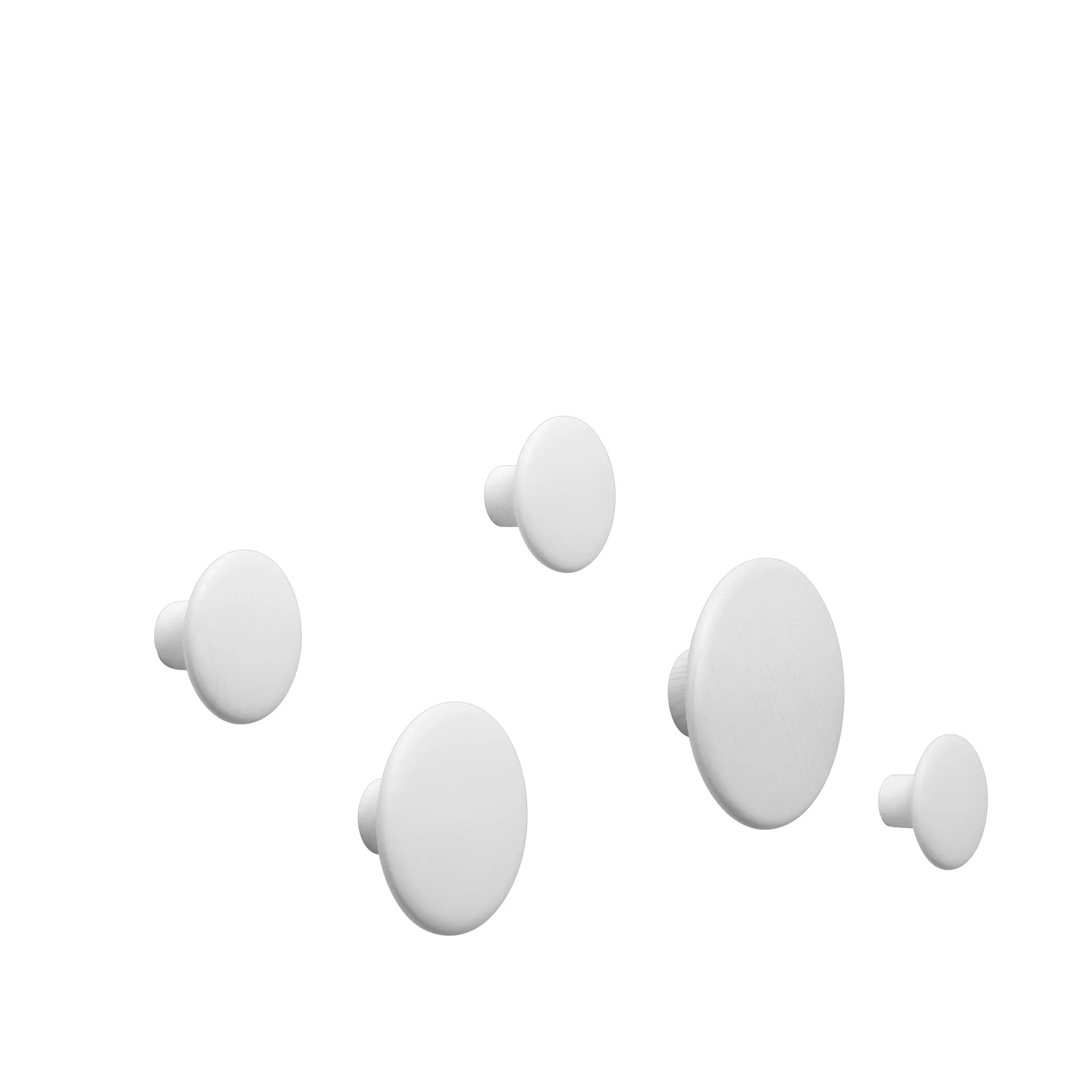 더 닷츠 후크 5개 세트, Creamy white Muuto | 무토