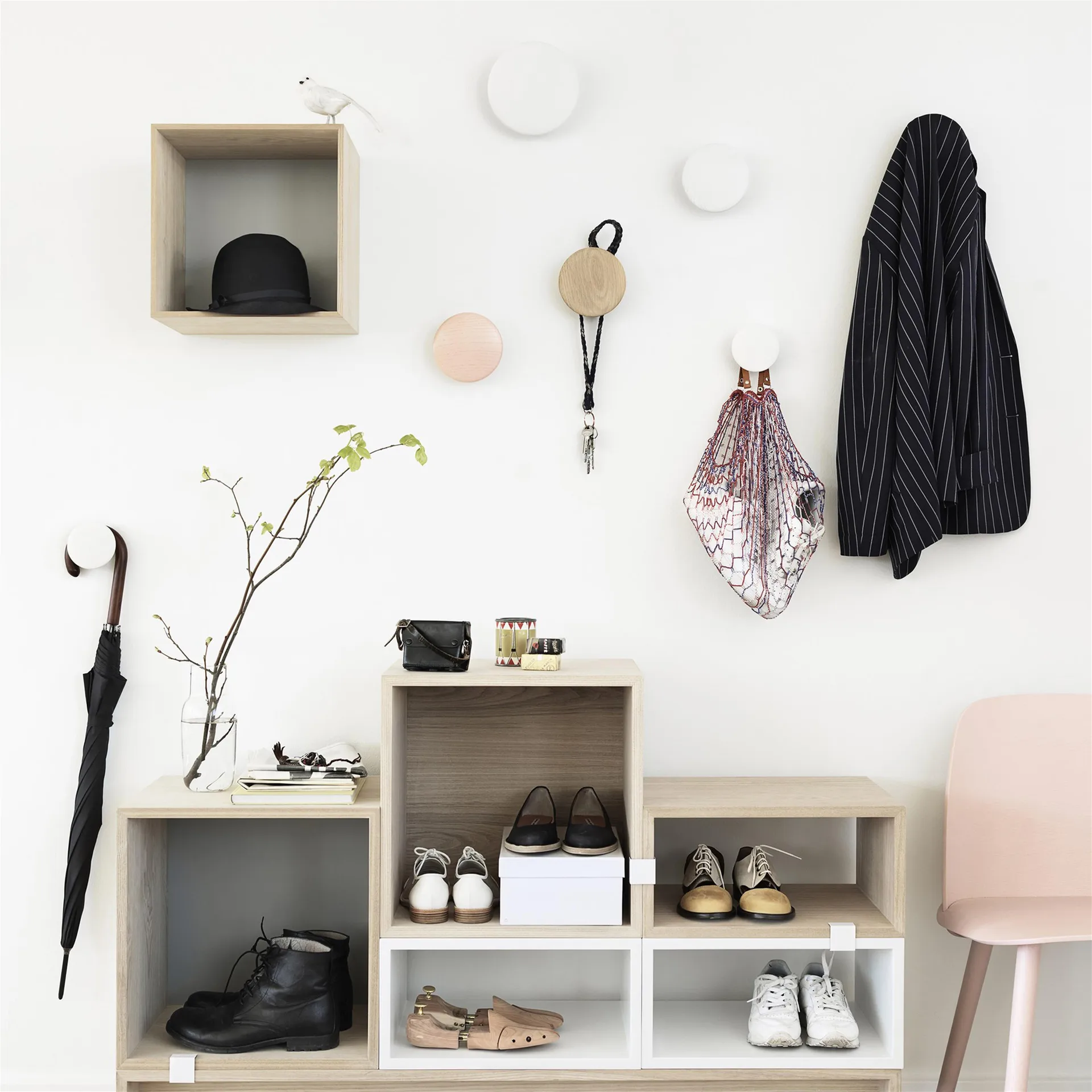 더 닷츠 후크 5개 세트, Creamy white Muuto | 무토