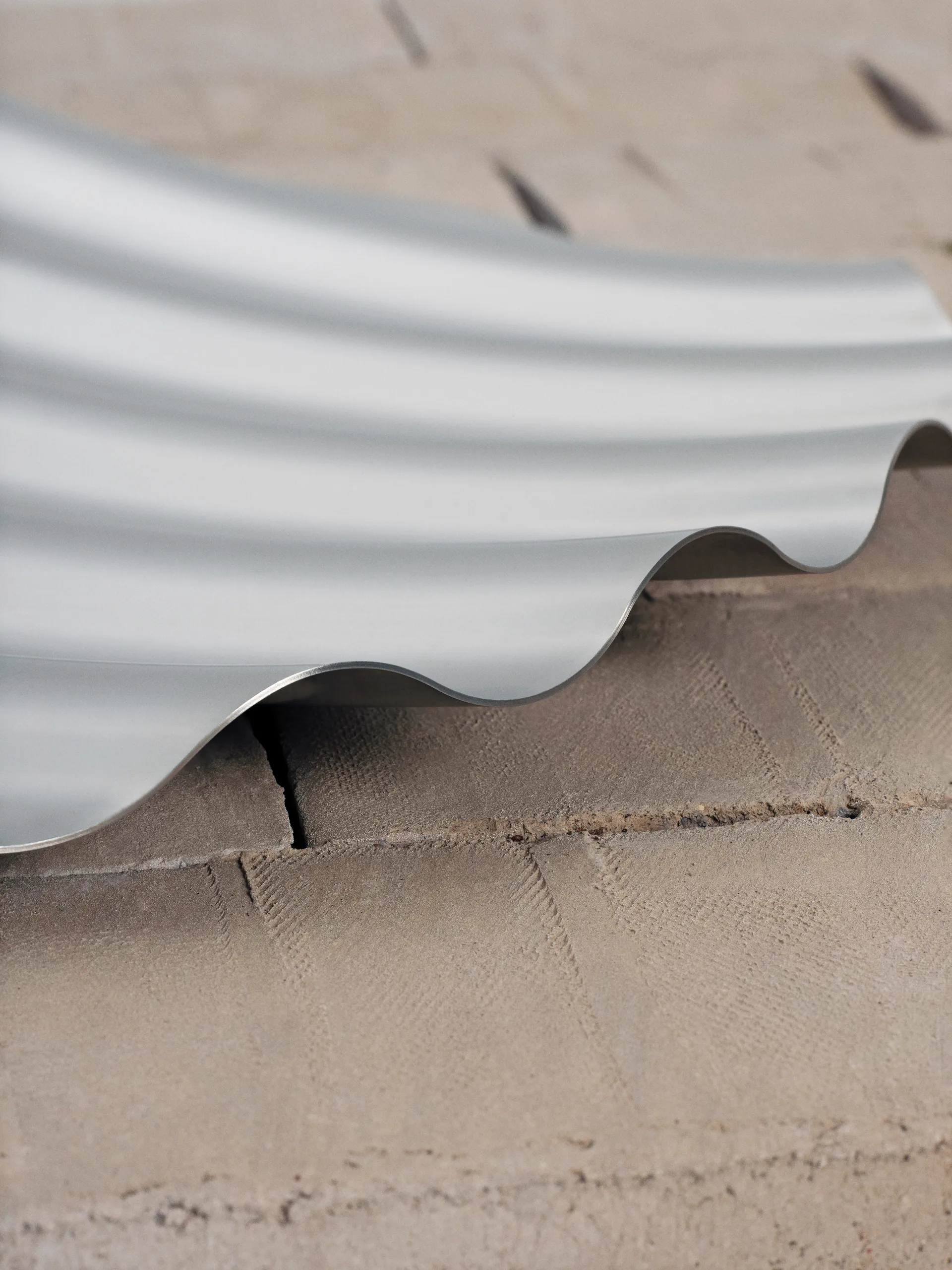 웨이브 트레이 Ø50 cm, Stainless steel Muuto | 무토