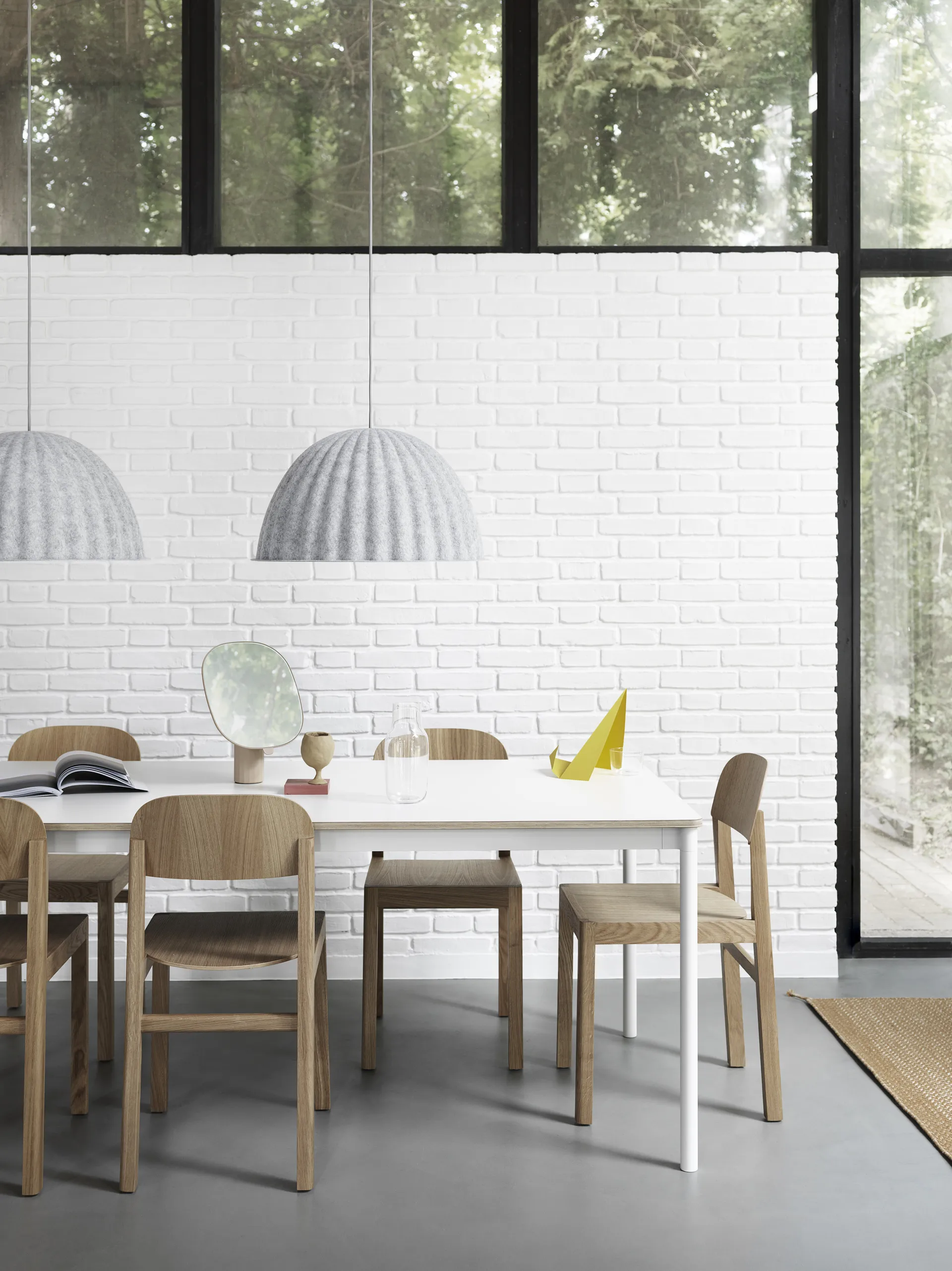 언더 더 벨 펜던트 조명 55 cm, Dark Green Muuto | 무토