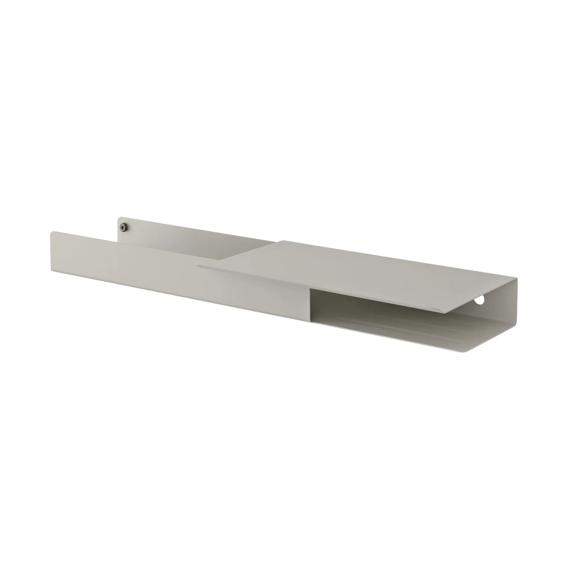 폴디드 플랫폼 선반 62x5.4 cm, Grey Muuto | 무토