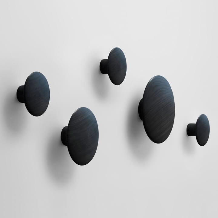더 닷츠 후크 블랙, Ø9 cm Muuto | 무토