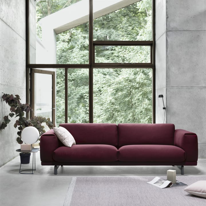 에어리 소파 테이�블 하프, Black Muuto | 무토