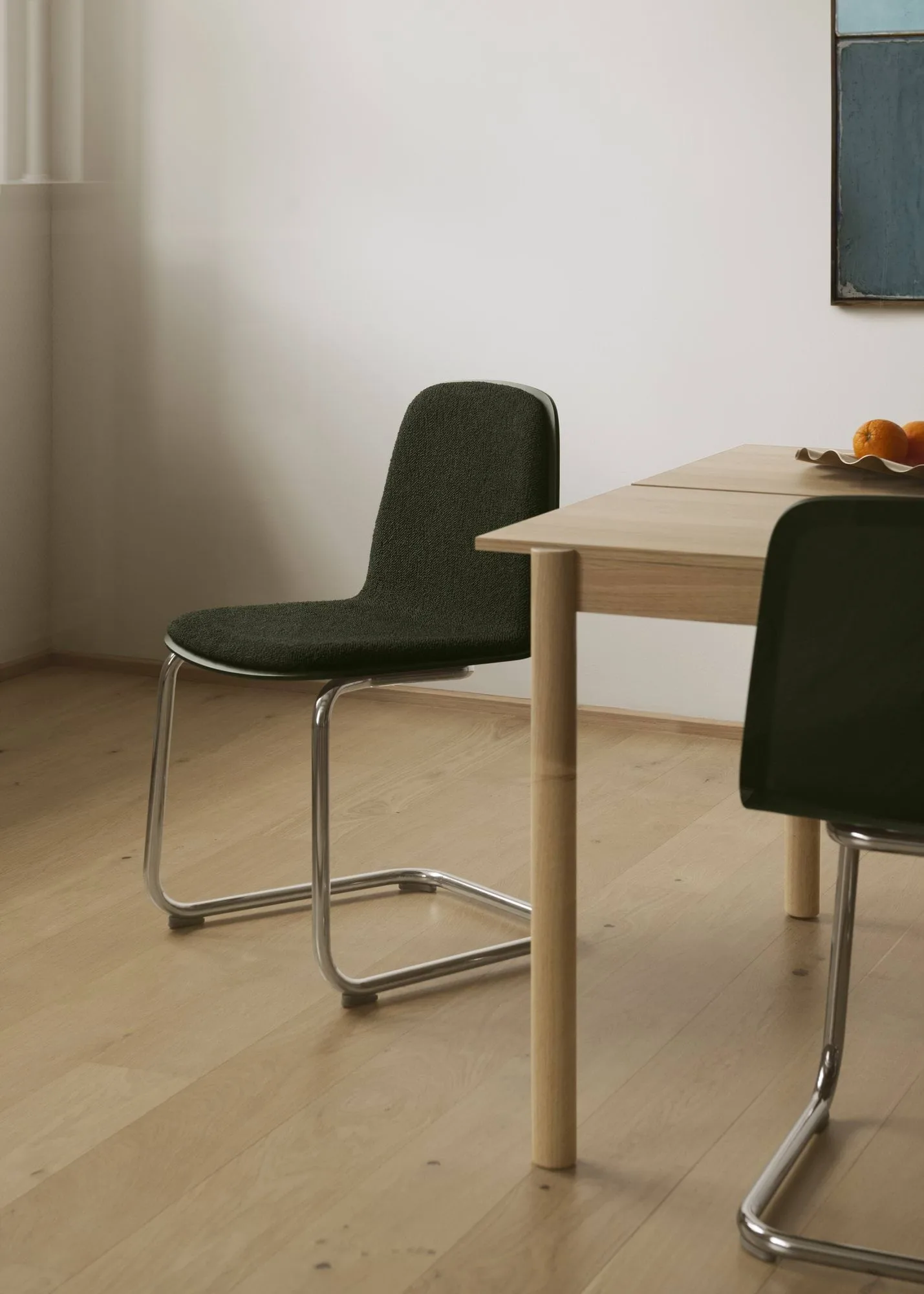 Brink Chair 칸틸레버 베이스 체어, Black Muuto | 무토