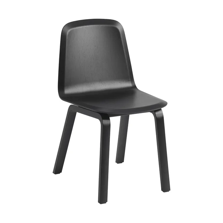 Brink Chair Wood Base 체어 - Black - Muuto | 무토