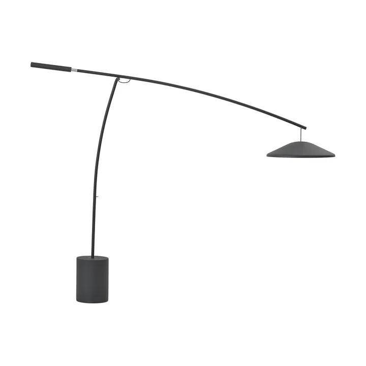 Contra 플로어 조명 - Anthracite black-concrete, 188 cm - Muuto | 무토