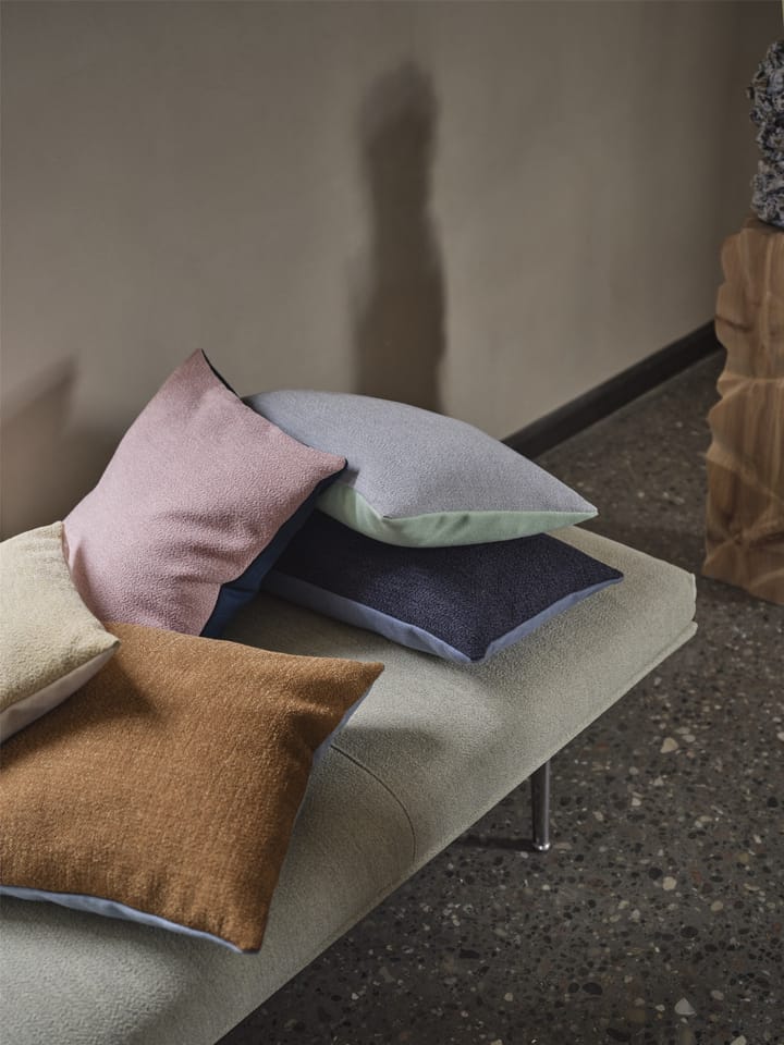 밍글 쿠션 사각형, Copper Brown-Light Blue Muuto | 무토