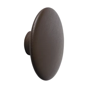 Dots Wood 옷걸이 고리 - Brown red, Ø13 cm - Muuto | 무토