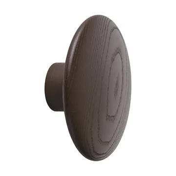 Dots Wood 옷걸이 고리 - Brown red, Ø9 cm - Muuto | 무토