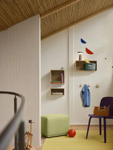 Dots Wood 옷걸이 고리 - Light olive, Ø13 cm - Muuto | 무토