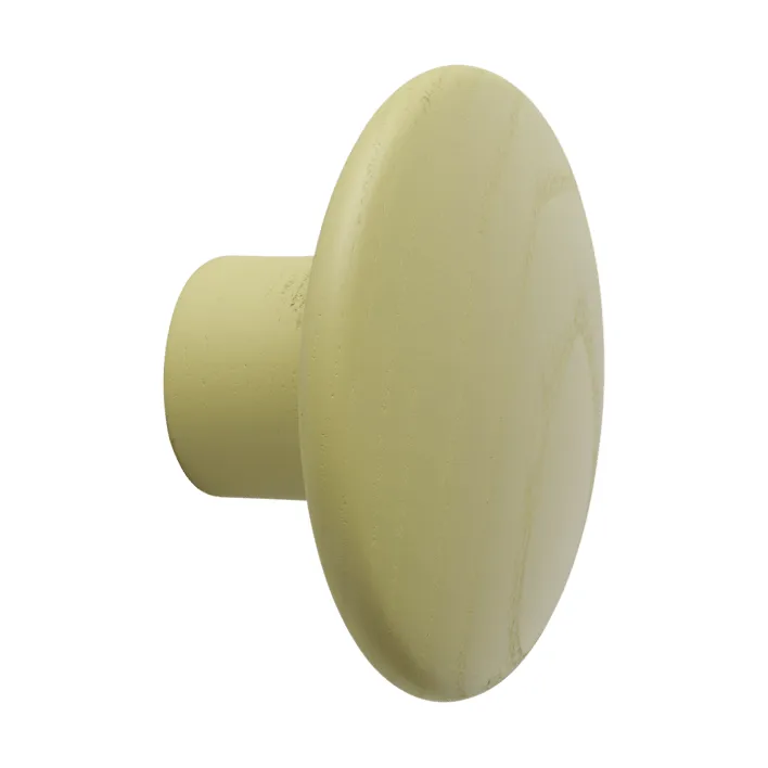 Dots Wood 옷걸이 고리 - Light olive, Ø6.5 cm - Muuto | 무토