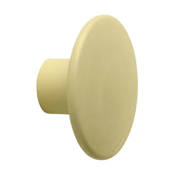 Dots Wood 옷걸이 고리 - Yellow-beige, Ø6.5 cm - Muuto | 무토