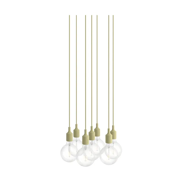 E27 Pendant Cluster 7 펜던트 조명 - Beige green - Muuto | 무토