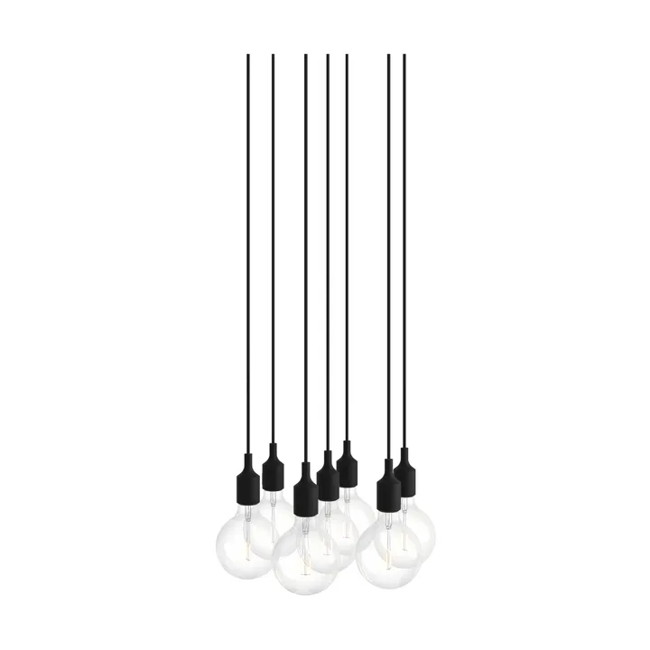 E27 Pendant Cluster 7 펜던트 조명 - Black - Muuto | 무토