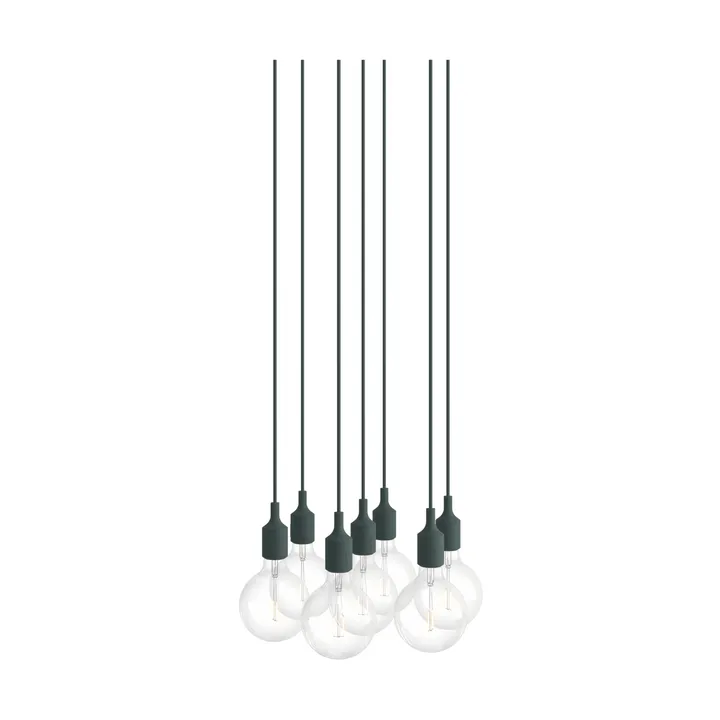 E27 Pendant Cluster 7 펜던트 조명 - Dark green - Muuto | 무토