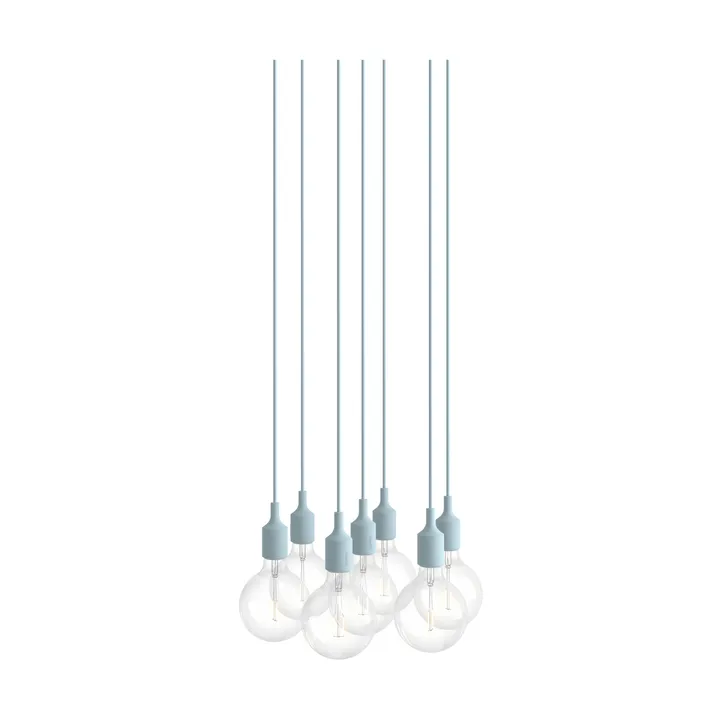 E27 Pendant Cluster 7 펜던트 조명 - Light blue - Muuto | 무토